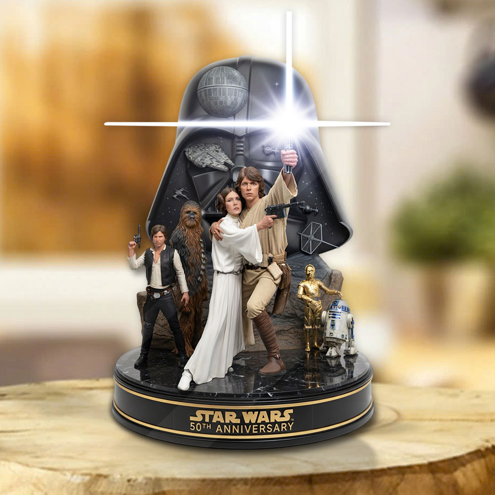 Star Wars 50th Anniversary Custom Shape Acrylic Plaque – TMTHU4914