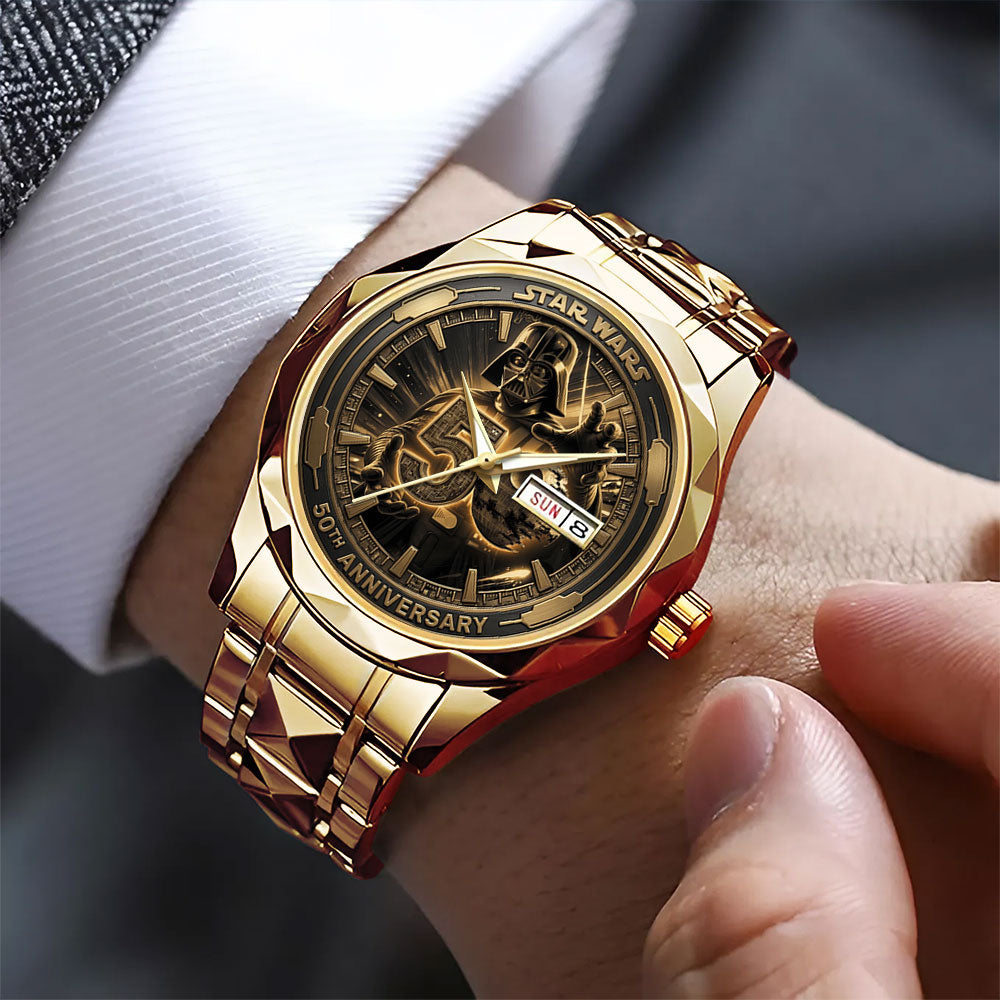 Star Wars 50th Anniversary Alloy Luxury Quartz Watch – TMTHU6666