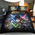 Star Wars 50th Anniversary 3-Piece Duvet Bedding Set – TMTHU7473
