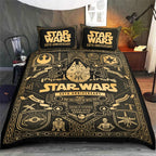Star Wars 50th Anniversary 3-Piece Duvet Bedding Set – TMTHU8936
