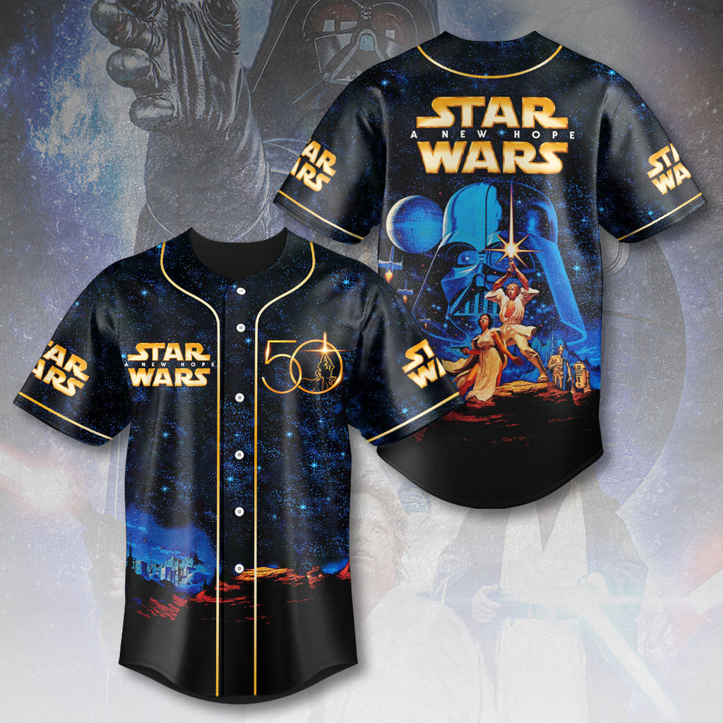Star Wars 50th Anniversary Baseball Jersey – HOATT15037