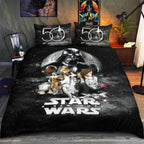 Star Wars 50th Anniversary 3-Piece Duvet Bedding Set – HOATT19461