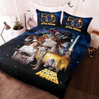 Star Wars 50th Anniversary 3-Piece Duvet Bedding Set – HOATT19810