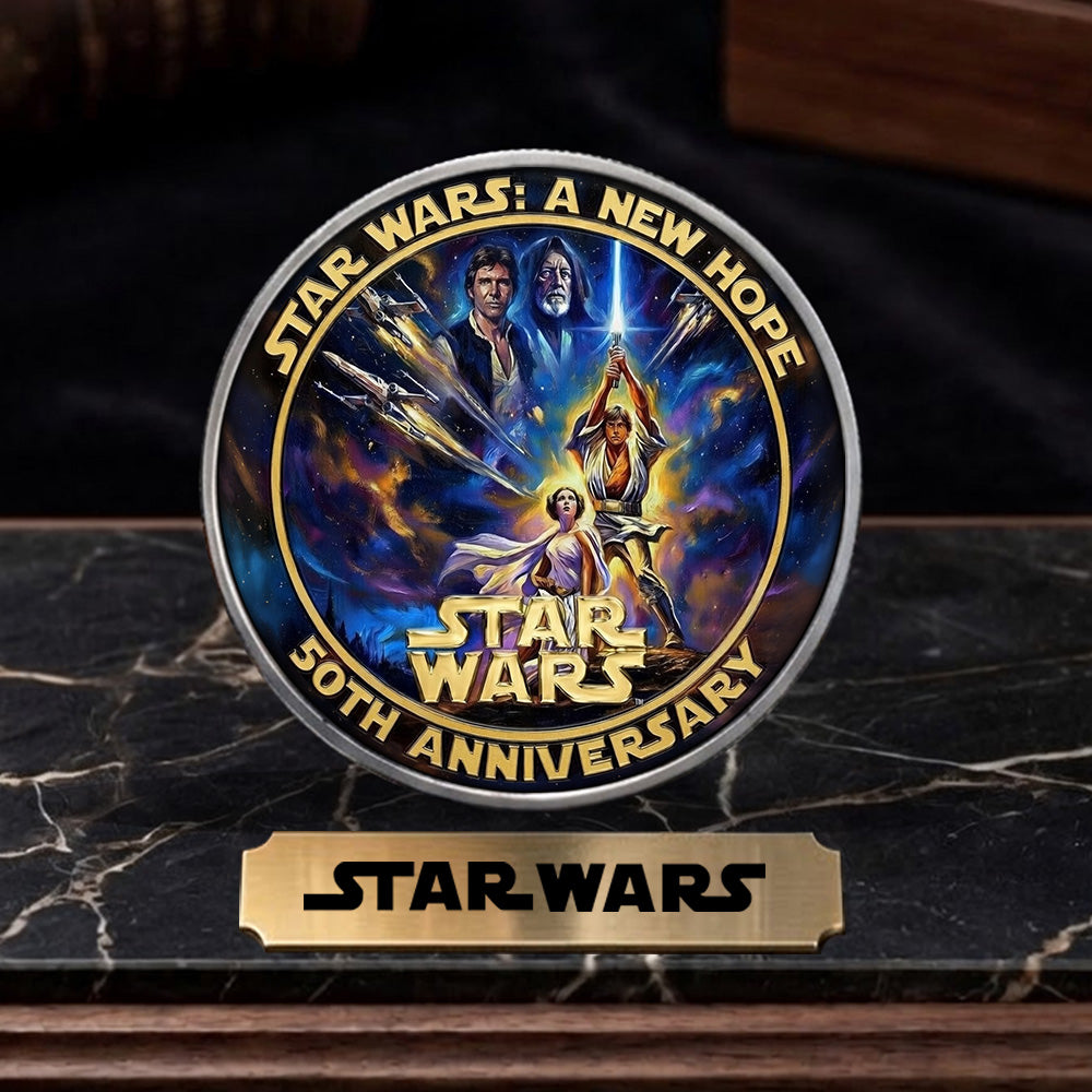 Star Wars 50th Anniversary Commemorative Coin – TMTHU4327