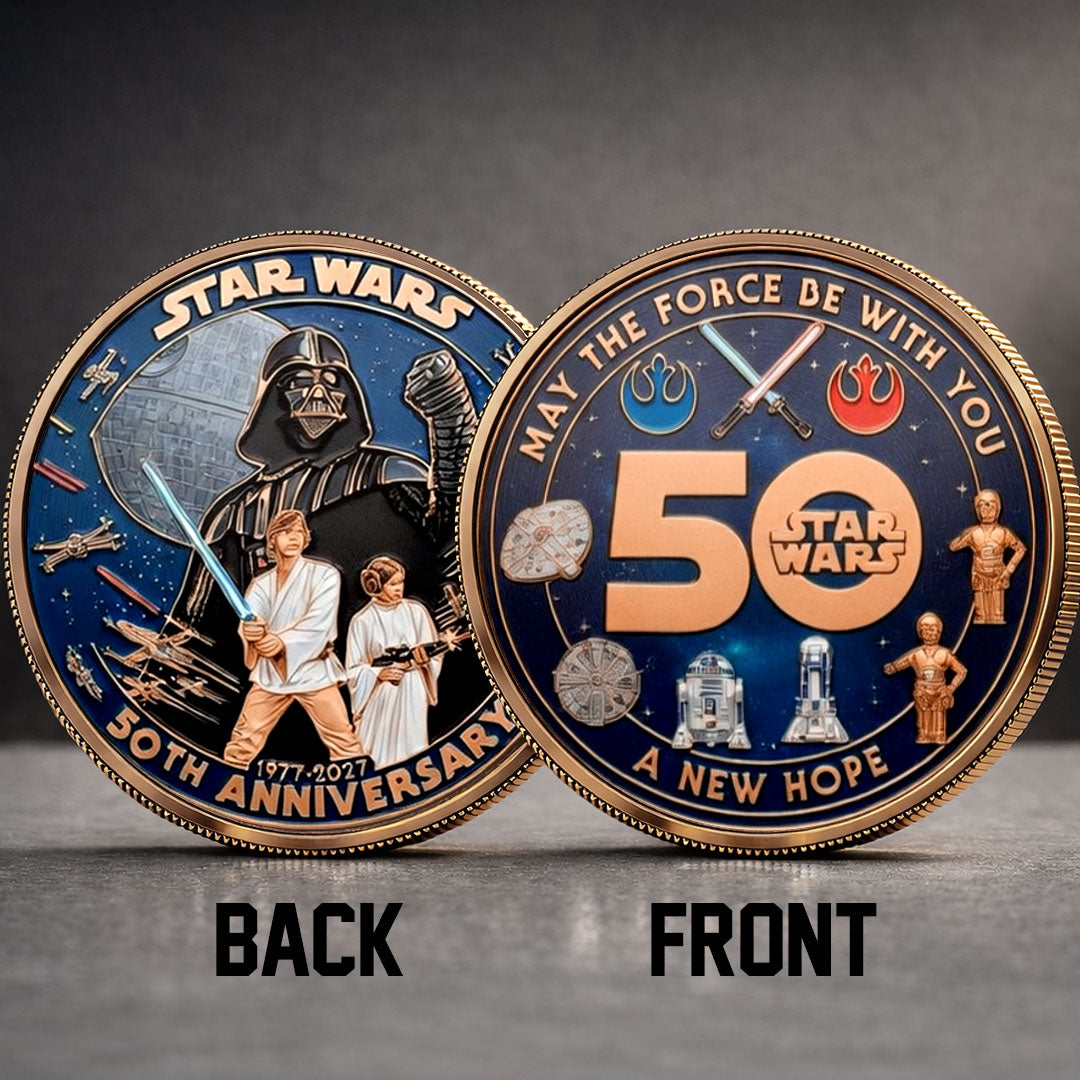 Star Wars 50th Anniversary Commemorative Coin – TMTHU4907