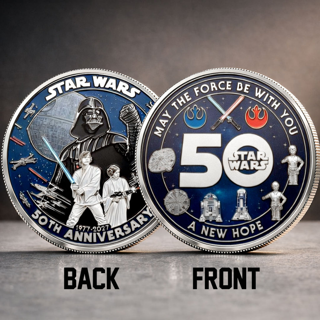 Star Wars 50th Anniversary Commemorative Coin – TMTHU4907