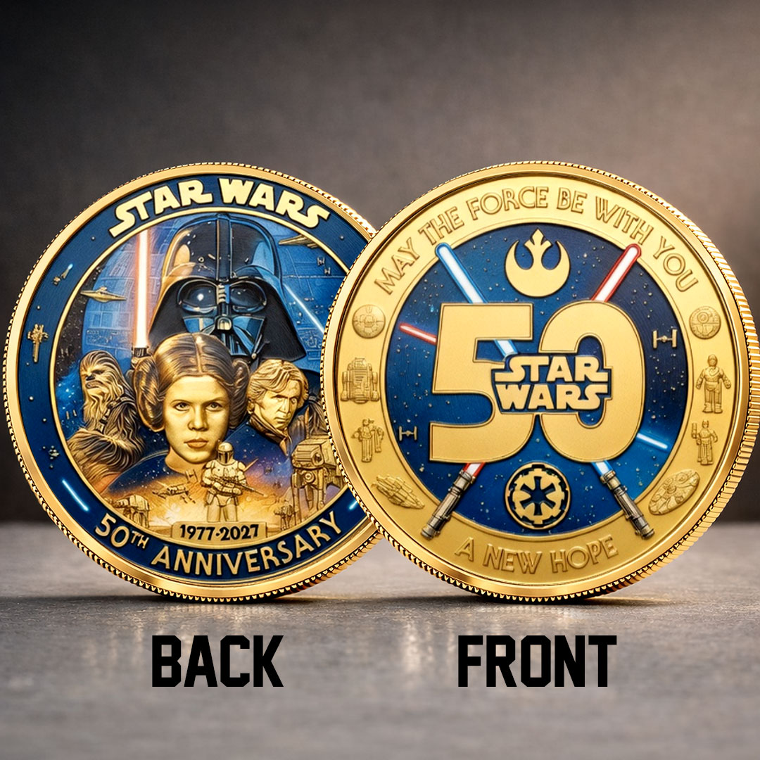 Star Wars 50th Anniversary Commemorative Coin – TMTHU4916