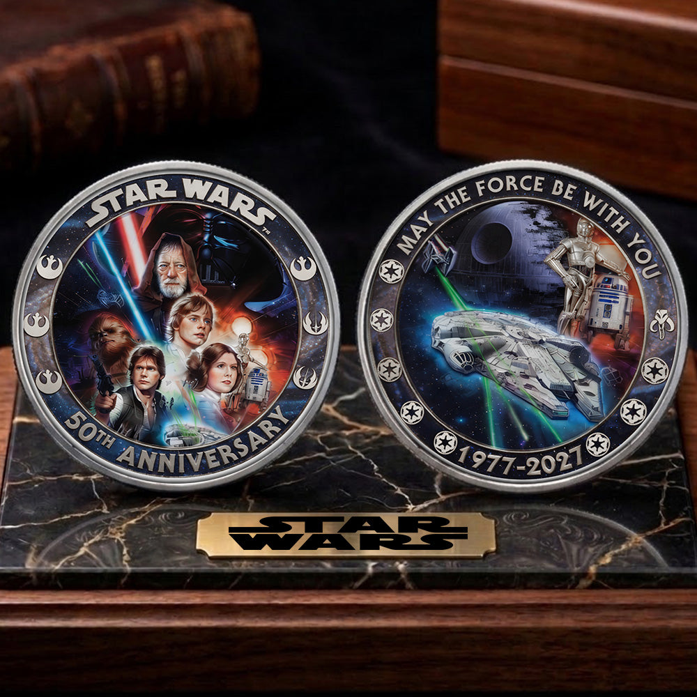 Star Wars 50th Anniversary Commemorative Coin – TMTHU6111