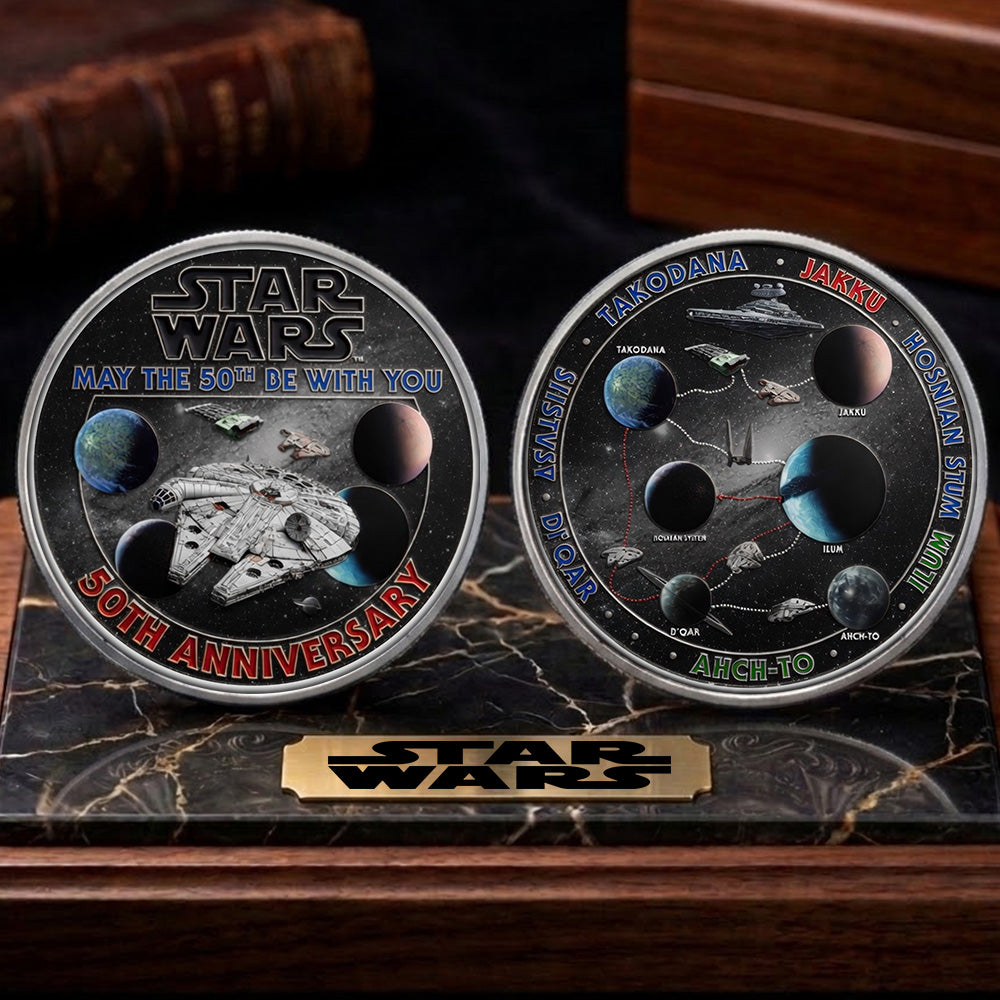 Star Wars 50th Anniversary Commemorative Coin – TMTHU6314
