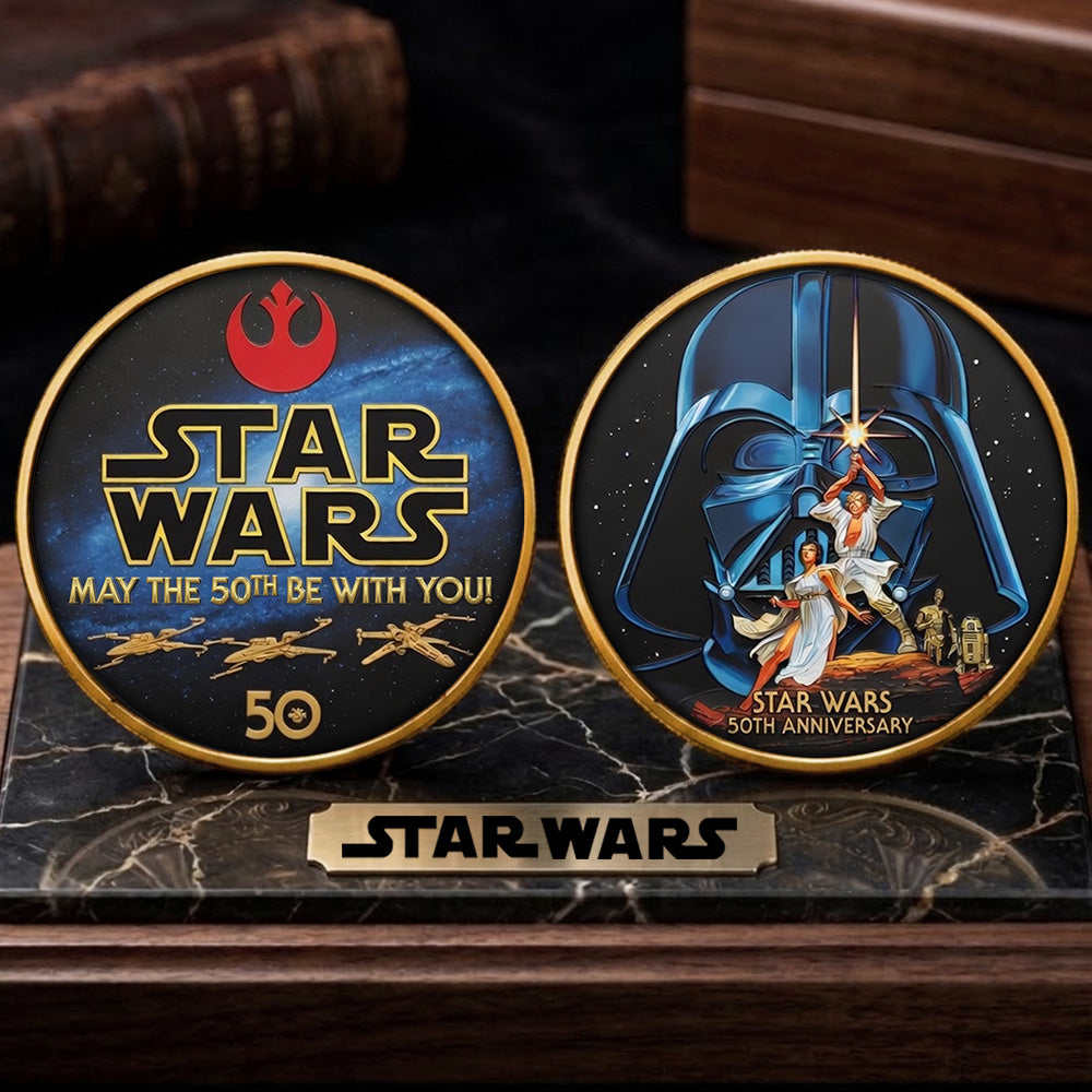 Star Wars 50th Anniversary Commemorative Coin – TMTHU7756
