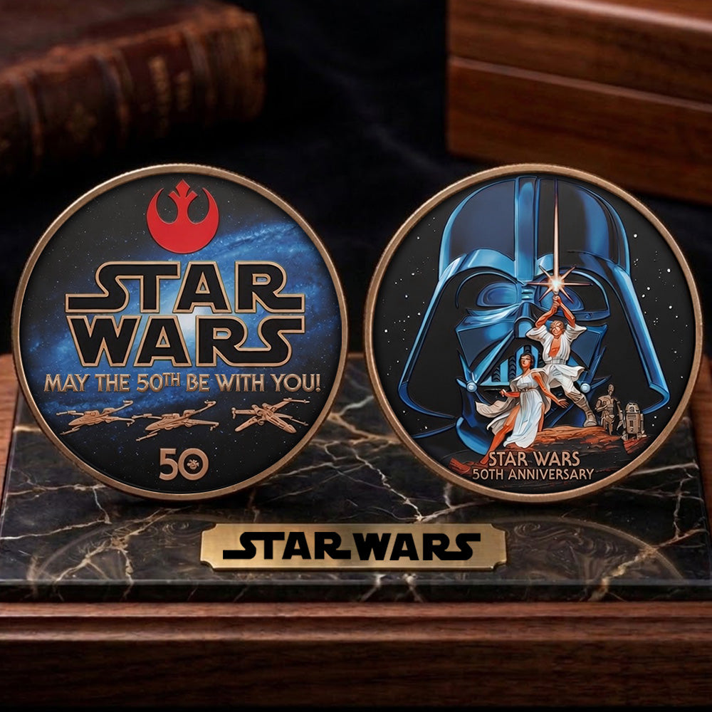 Star Wars 50th Anniversary Commemorative Coin – TMTHU7756