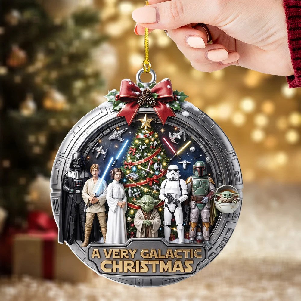 Star Wars 50th Anniversary Custom Shape 2-side Printed Acrylic Ornament – TMTHU9687