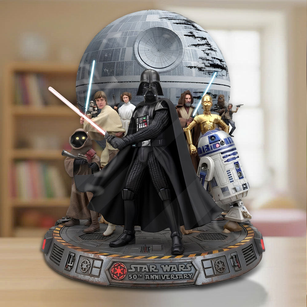 Star Wars 50th Anniversary Custom Shape Acrylic Plaque – TMTHU4536