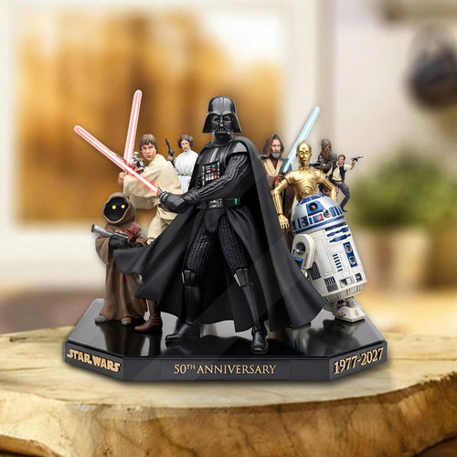 Star Wars 50th Anniversary Custom Shape Acrylic Plaque – TMTHU4585