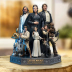 Star Wars 50th Anniversary Custom Shape Acrylic Plaque – TMTHU4684