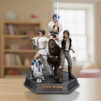 Star Wars 50th Anniversary Custom Shape Acrylic Plaque – TMTHU4692