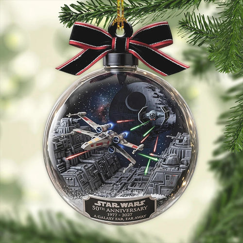 Star Wars 50th Anniversary Custom Shape 2-side Printed Acrylic Ornament – TANTN25750