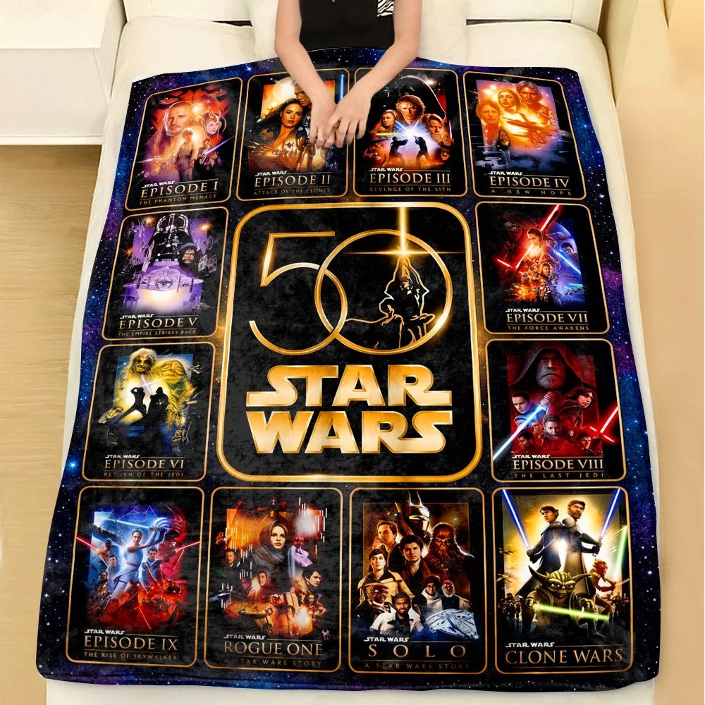 Star Wars 50th Anniversary Fleece Blanket – TMTHU9933