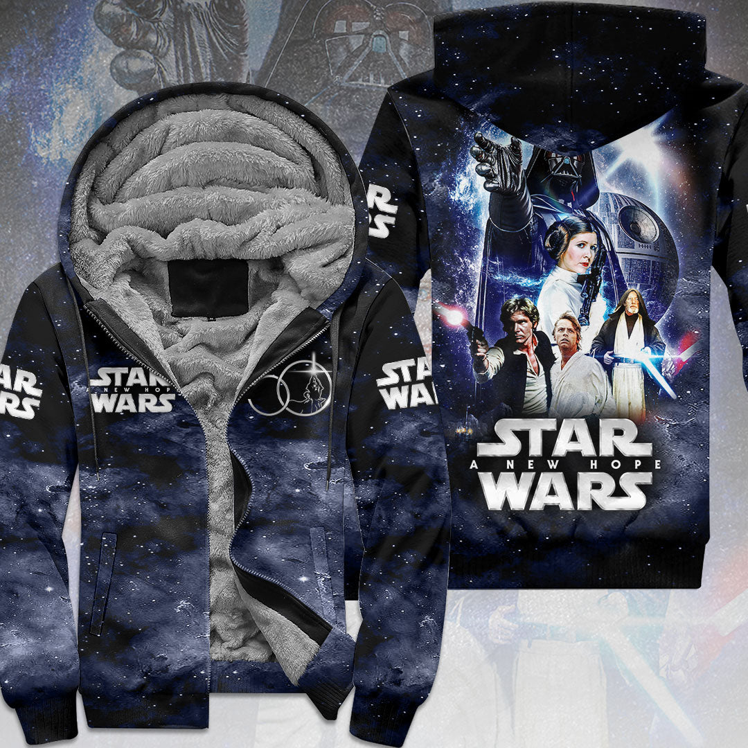 Star Wars 3D Fleece Zip Hoodie – HOATT14144