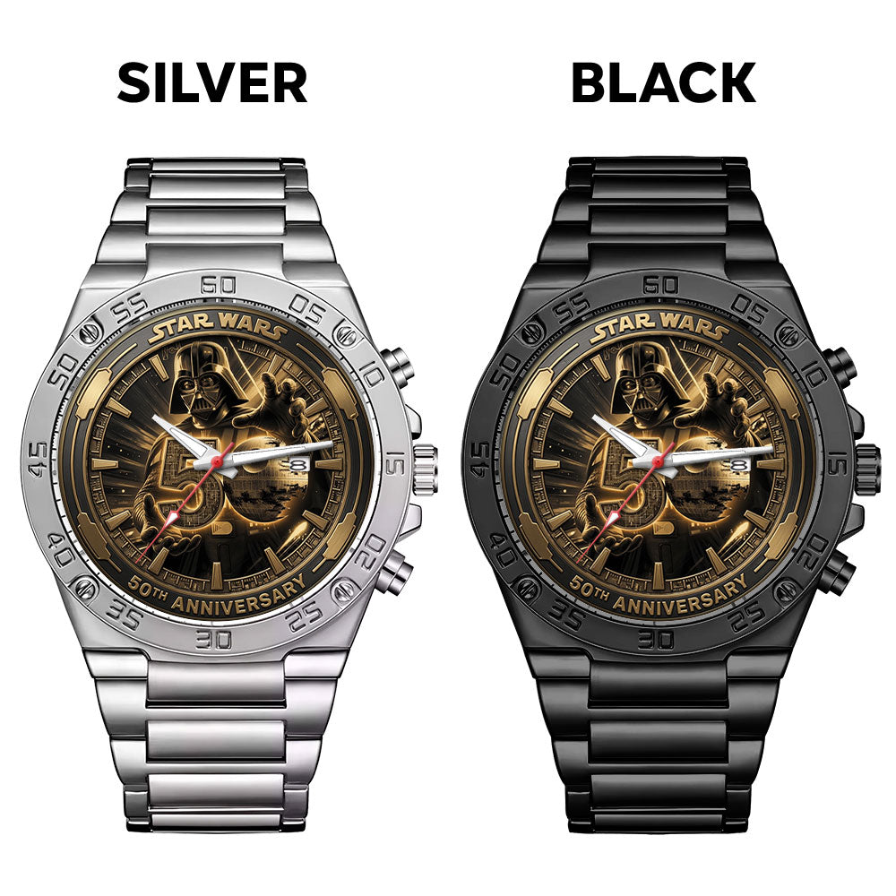Star Wars 50th Anniversary Gentleman Stainless Steel Watch – TMTHU6667