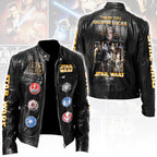 Star Wars 50th Anniversary Motorcycle Leather Jacket – HOATT17359