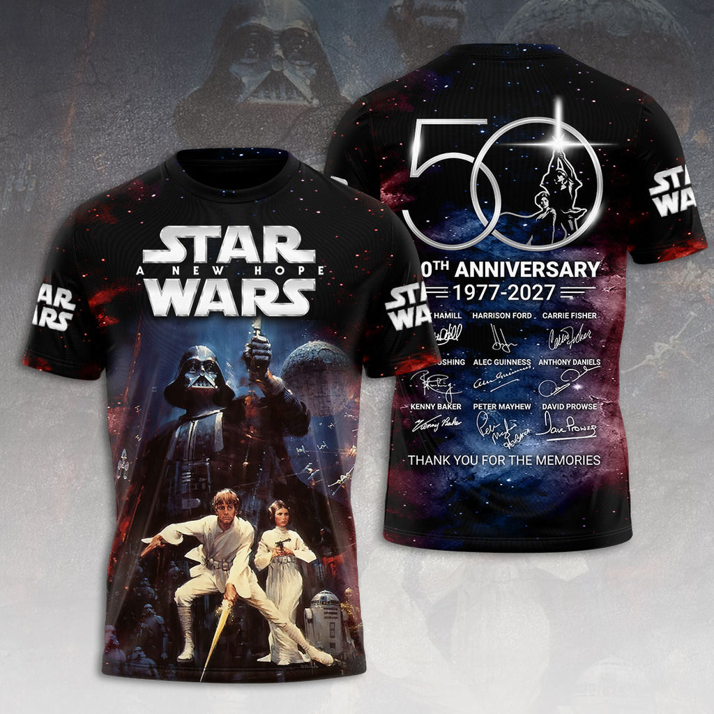 Star Wars 50th Anniversary 3D Apparel – HOATT14893