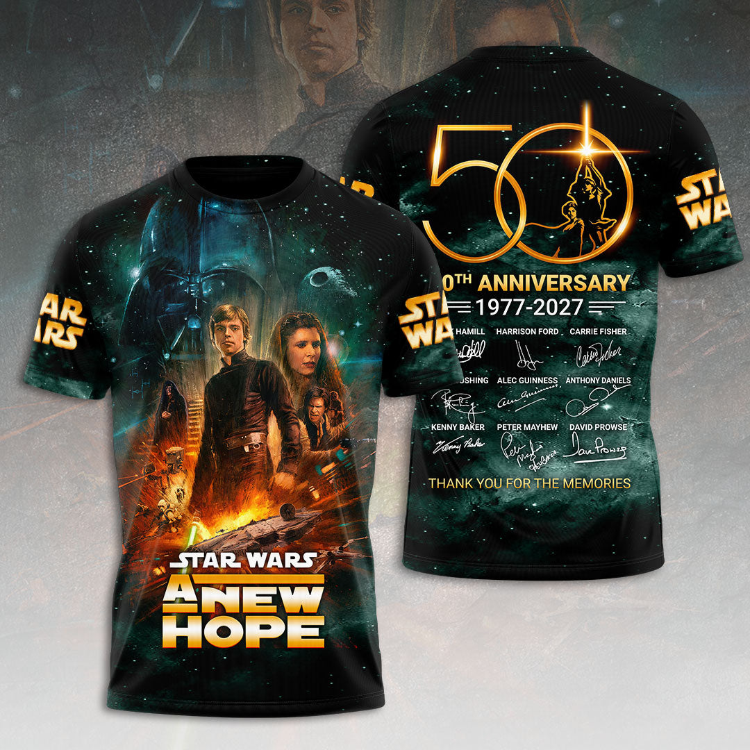 Star Wars 50th Anniversary 3D Apparel – HOATT14992