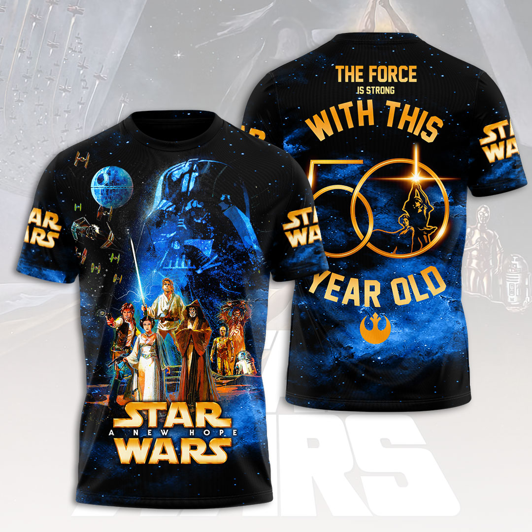 Star Wars 50th Anniversary 3D Apparel – HOATT16592