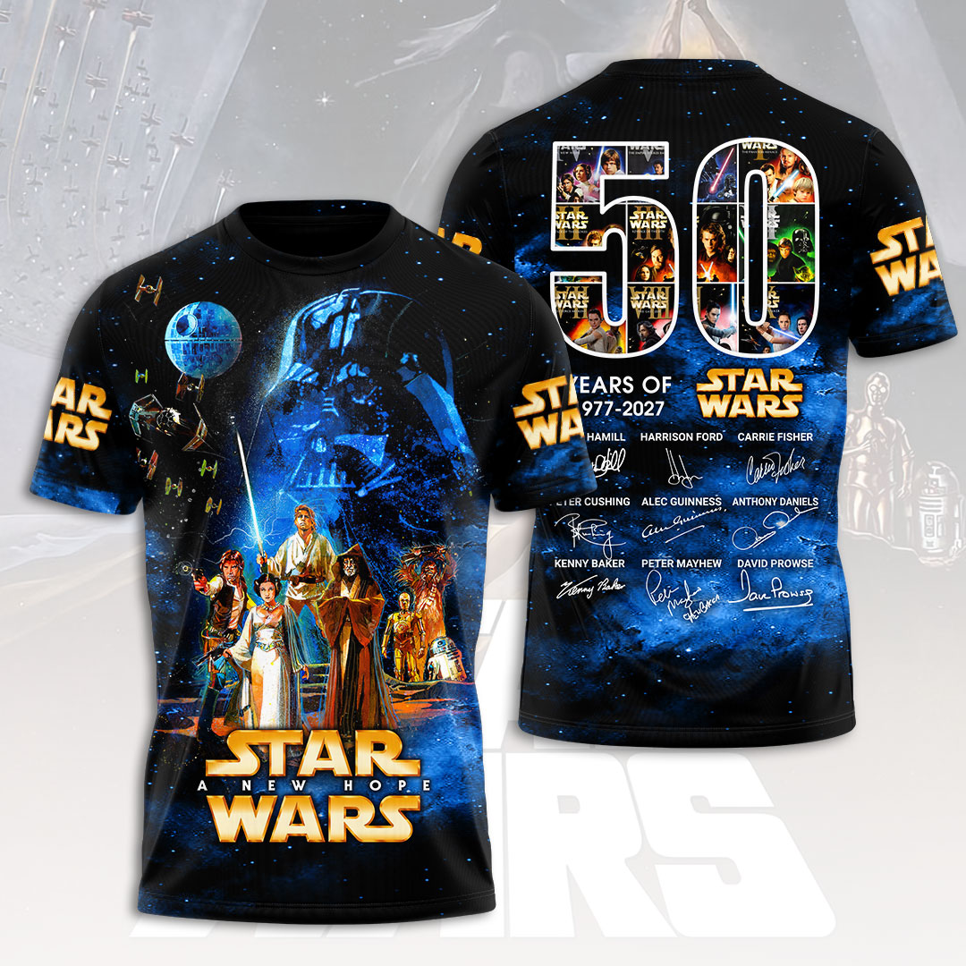 Star Wars 50th Anniversary 3D Apparel – HOATT17570