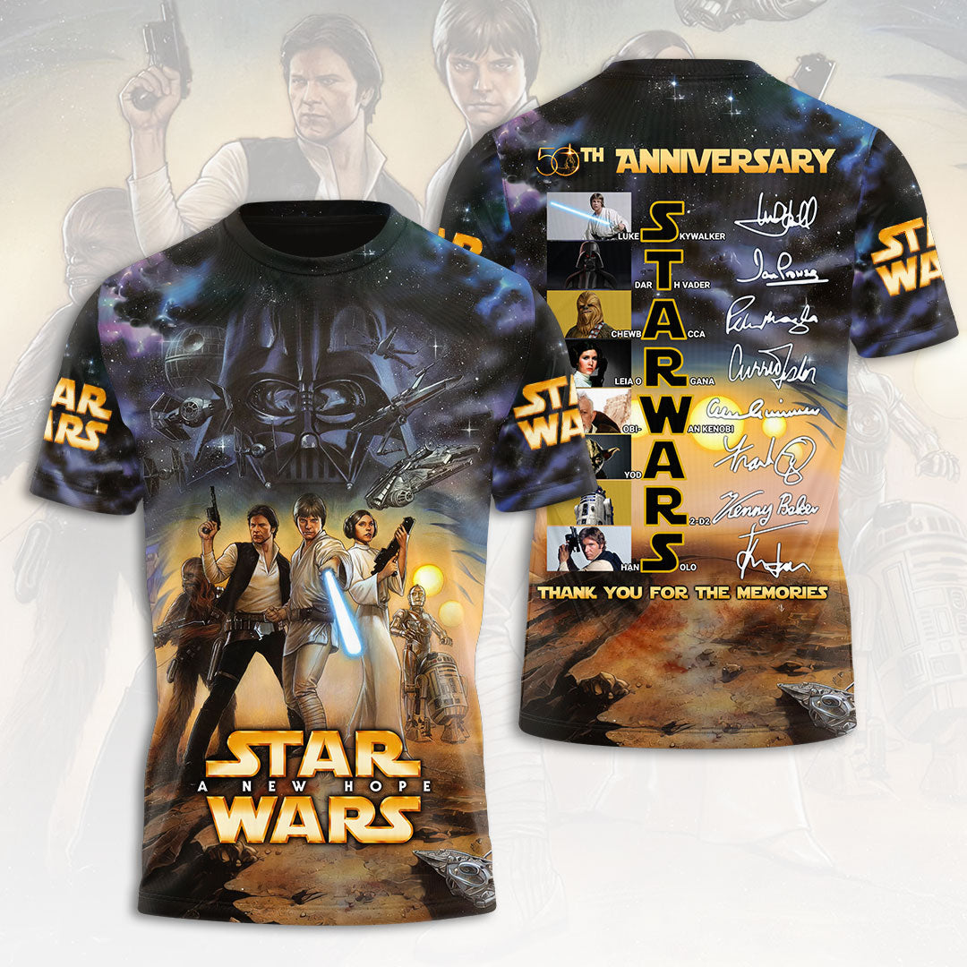 Star Wars 50th Anniversary 3D Apparel – HOATT17781