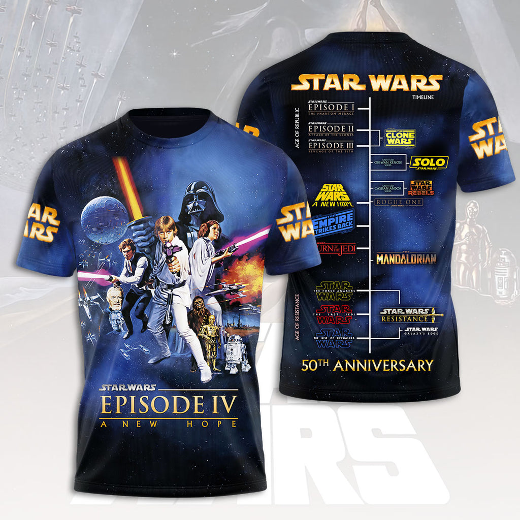 Star Wars 50th Anniversary 3D Apparel – HOATT17845