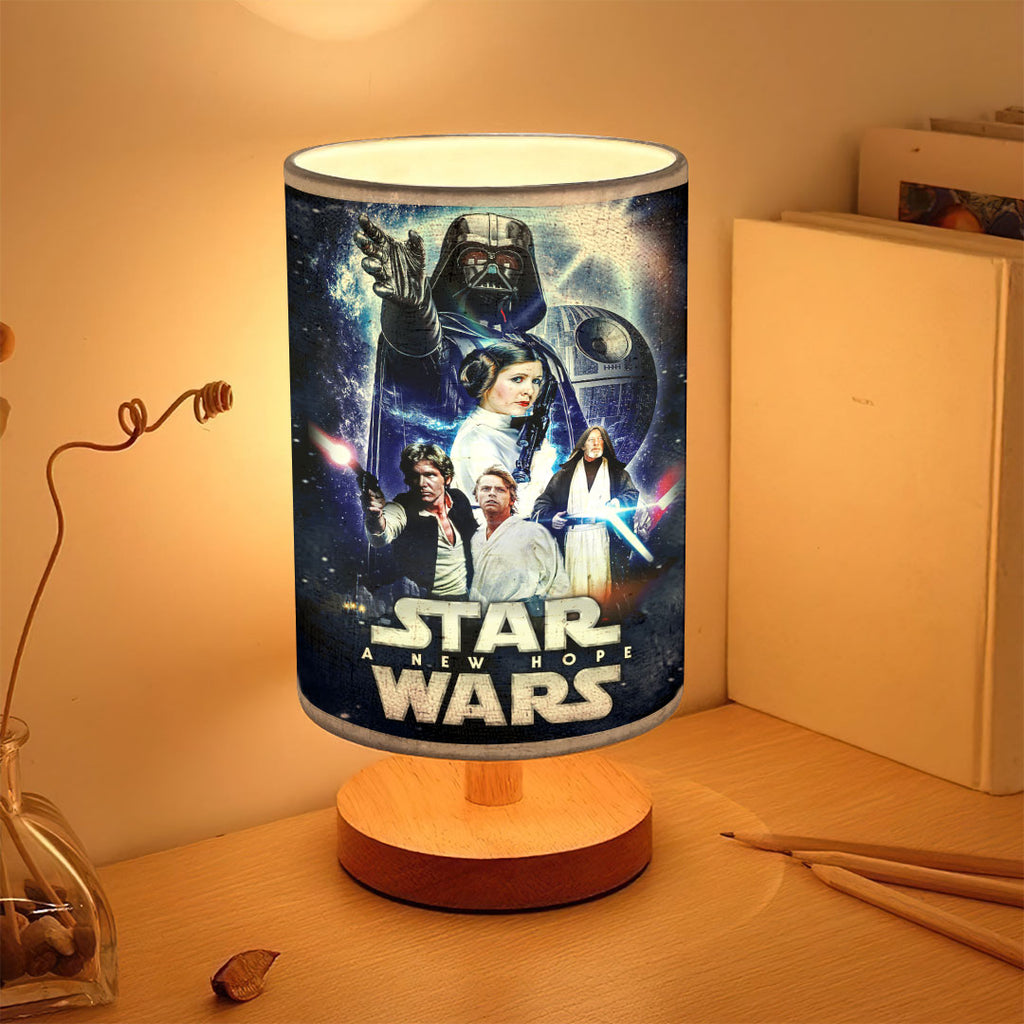 Star Wars 50th Anniversary Wooden Base Fabric Lamp – HOATT13857