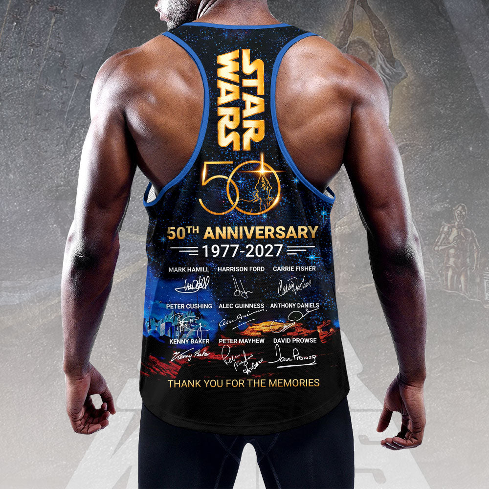 Star Wars 50th Anniversary Y-Back Muscle Tank Top – HOATT16403