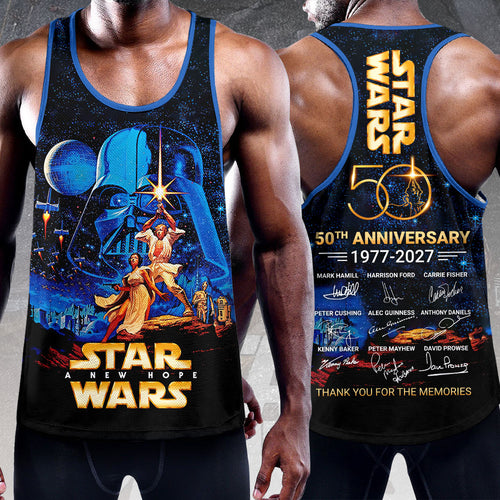 Star Wars 50th Anniversary Y-Back Muscle Tank Top – HOATT16403