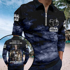 Star Wars 50th Anniversary Zip Polo Shirt – HOATT17443