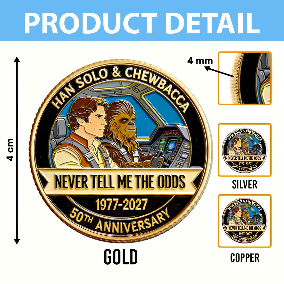 Star Wars 50th Anniversary Commemorative Coin – HOATT16615