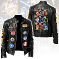 Star Wars 50th Anniversary Motorcycle Leather Jacket – HOATT16456