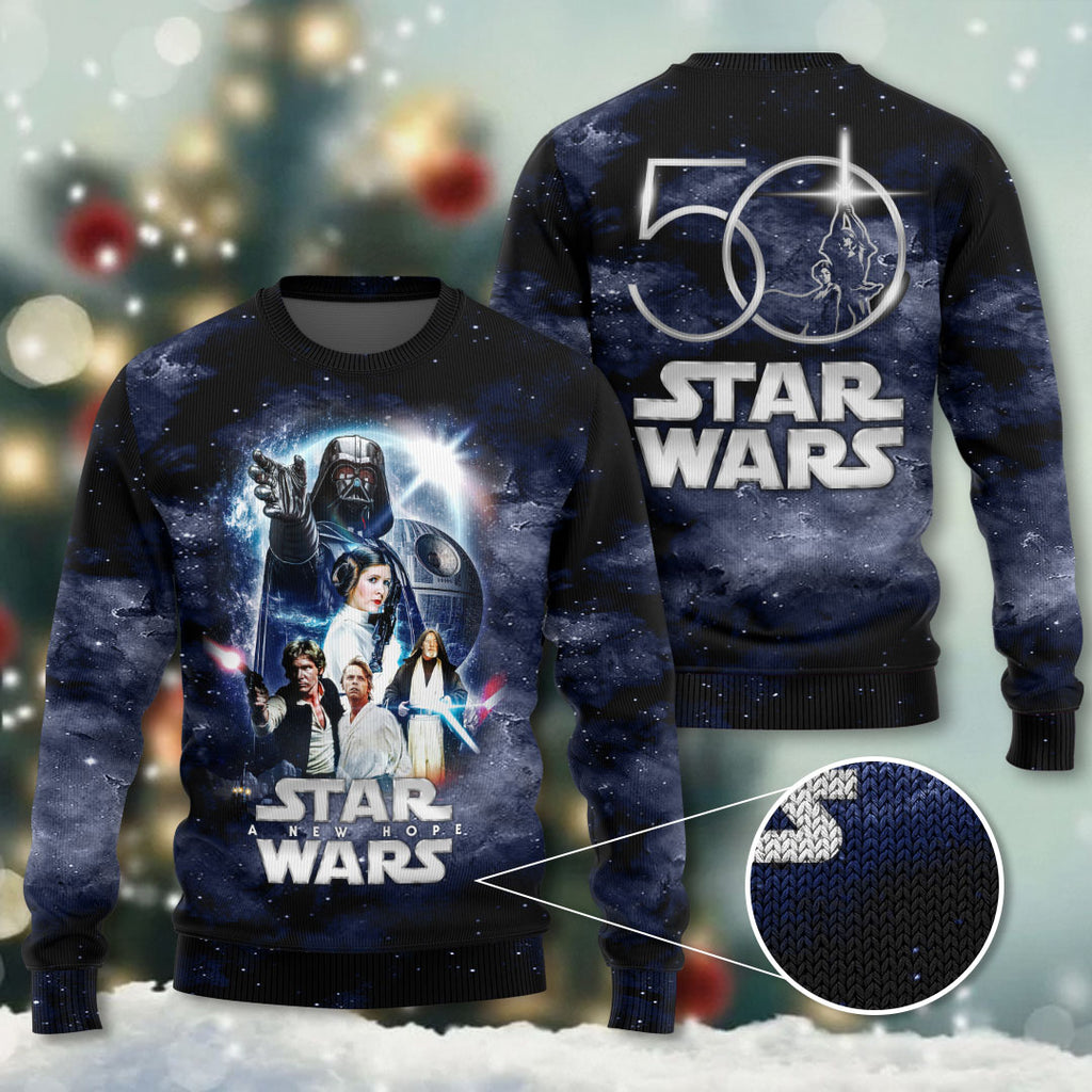 Star Wars 50th Anniversary Ugly Sweater – HOATT14635