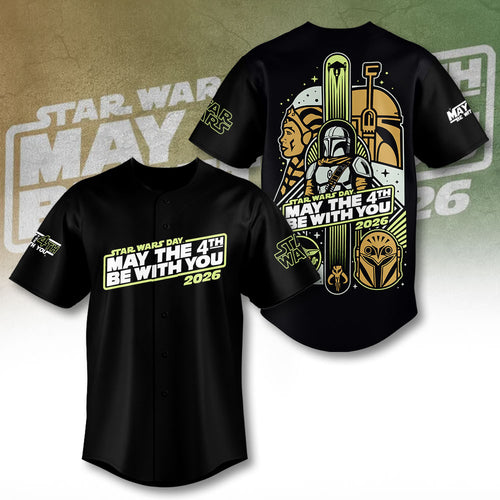 Star Wars Day 2026 Baseball Jersey – TANTN22123