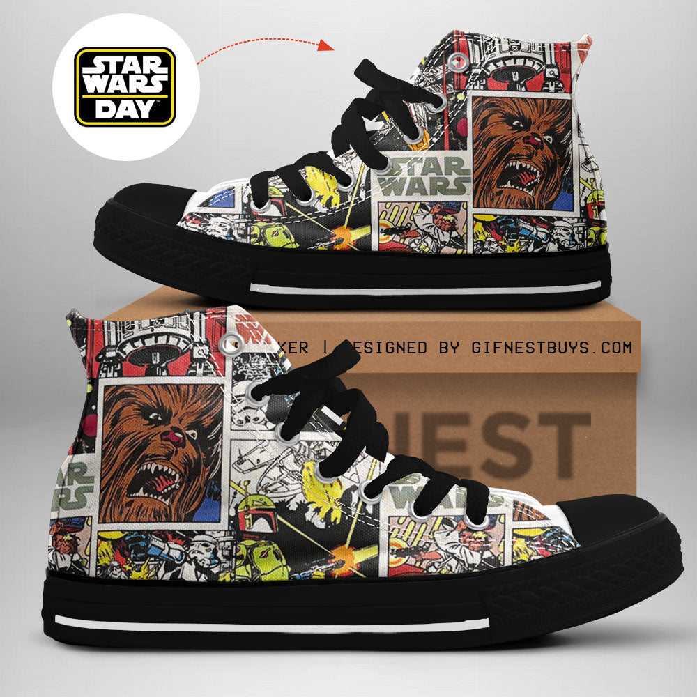 Star Wars High Top Canvas Shoes – TANTN22633