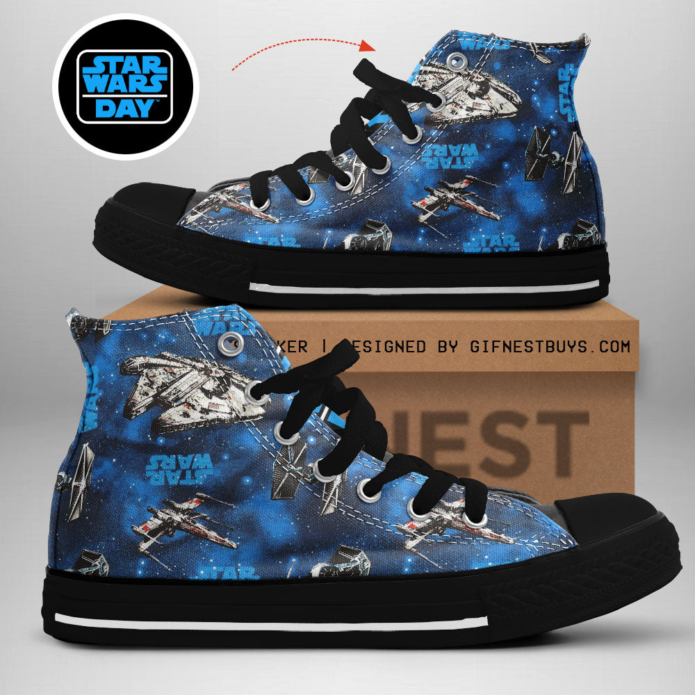 Star Wars High Top Canvas Shoes – TANTN 5902