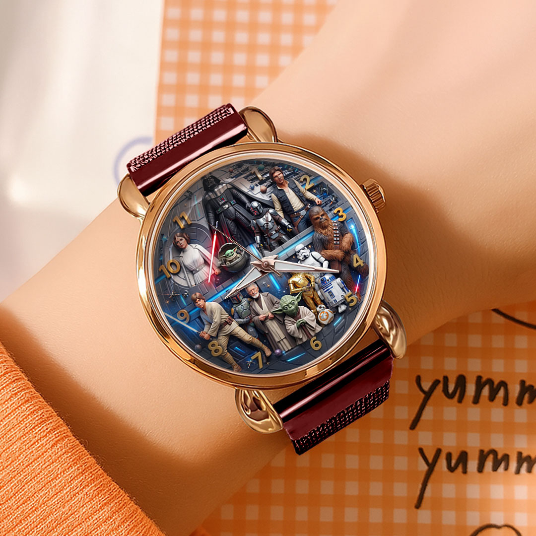 Star Wars Mesh Strap Quartz Watch – TMTHU8019
