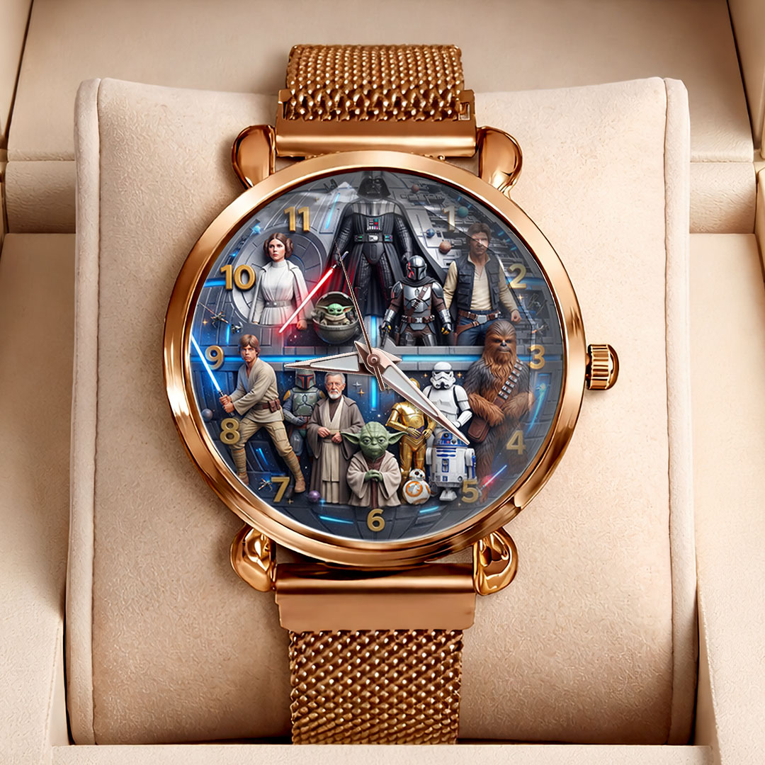 Star Wars Mesh Strap Quartz Watch – TMTHU8019