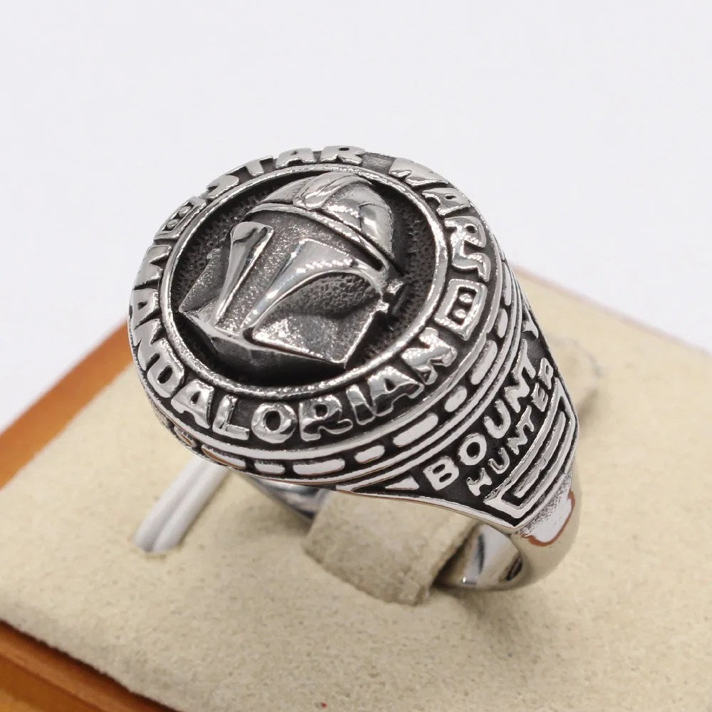 Star Wars Mandalorian Stainless Steel Ring – MAITMDROP136
