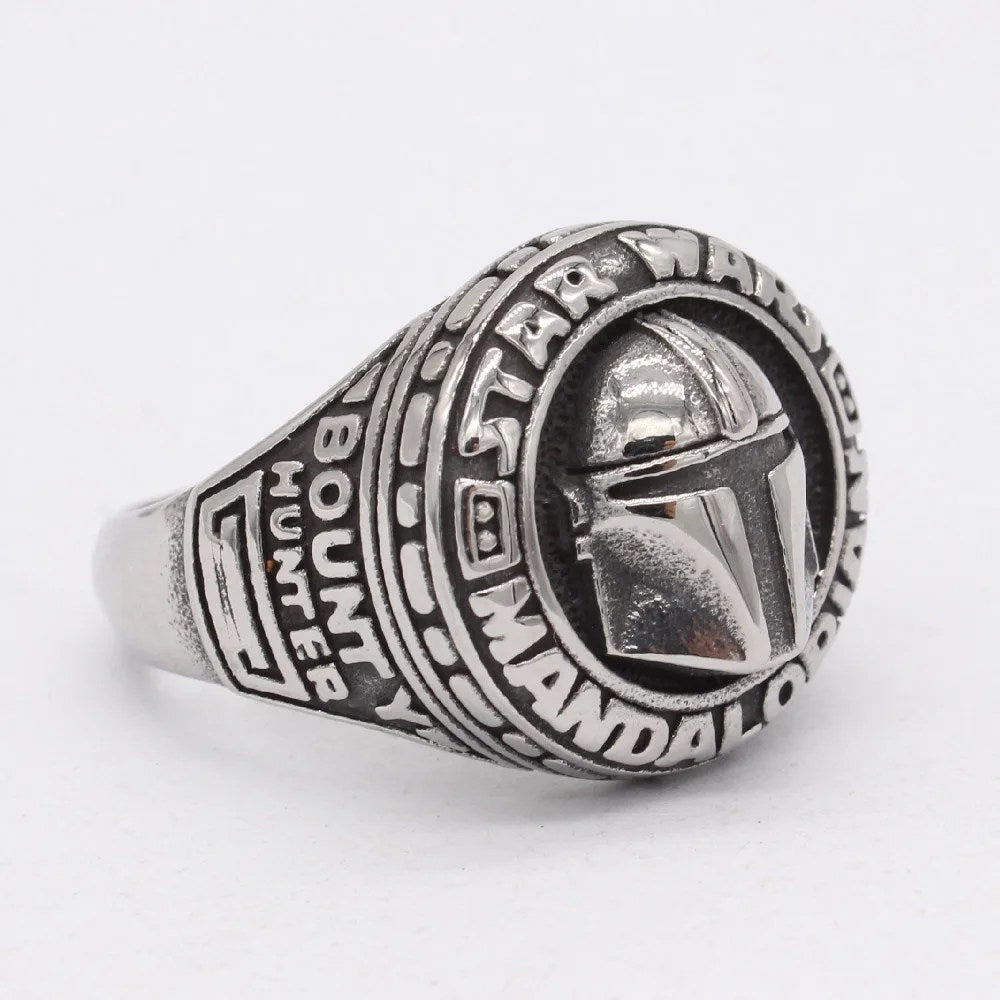 Star Wars Mandalorian Stainless Steel Ring – MAITMDROP136