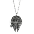 Star Wars Millennium Falcon Spaceship Pendant Necklace – MAITMDROP144