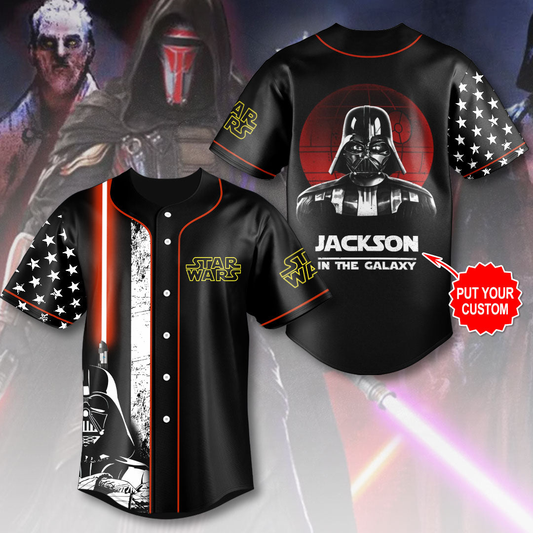 Personalized Star Wars Baseball Jersey – VANDH 2722