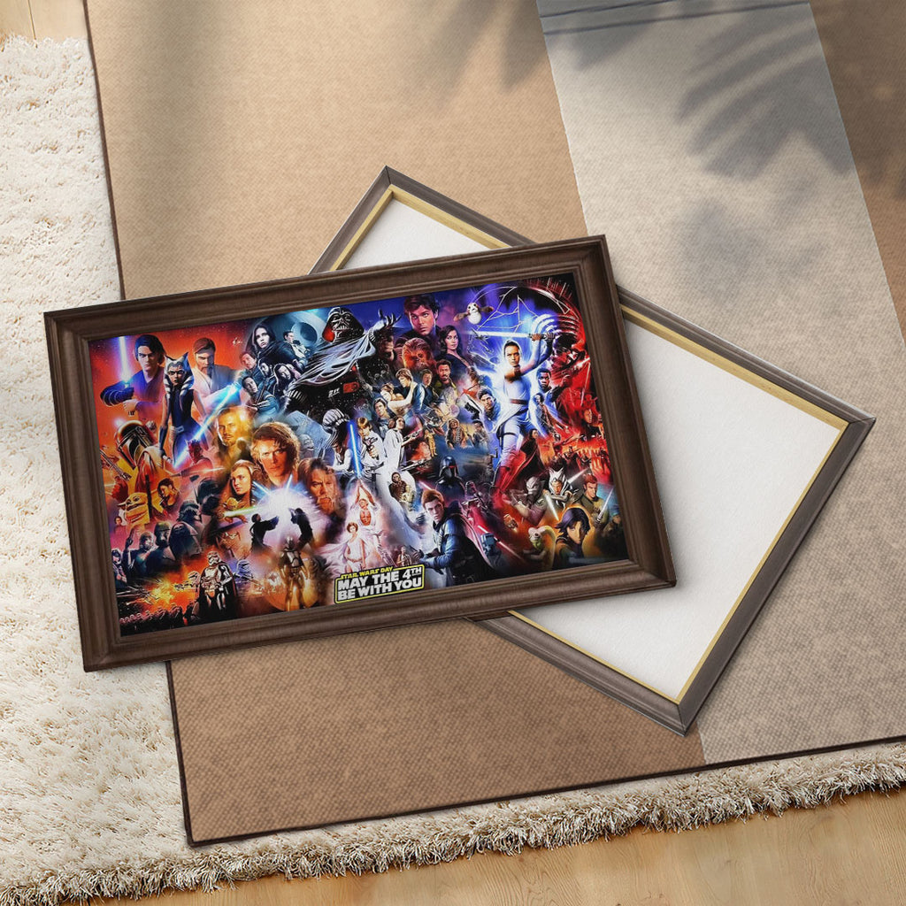 Star Wars Rectangle Canvas With Inner Frame – TMTHU6190