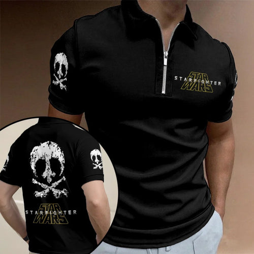 Star Wars Starfighter 2027 Zip Polo Shirt – TANTN25478