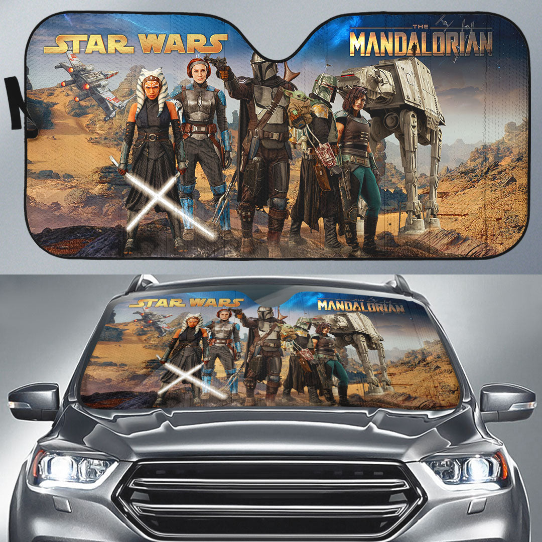 Star Wars: The Mandalorian Auto Sun Shade – HOATT14967